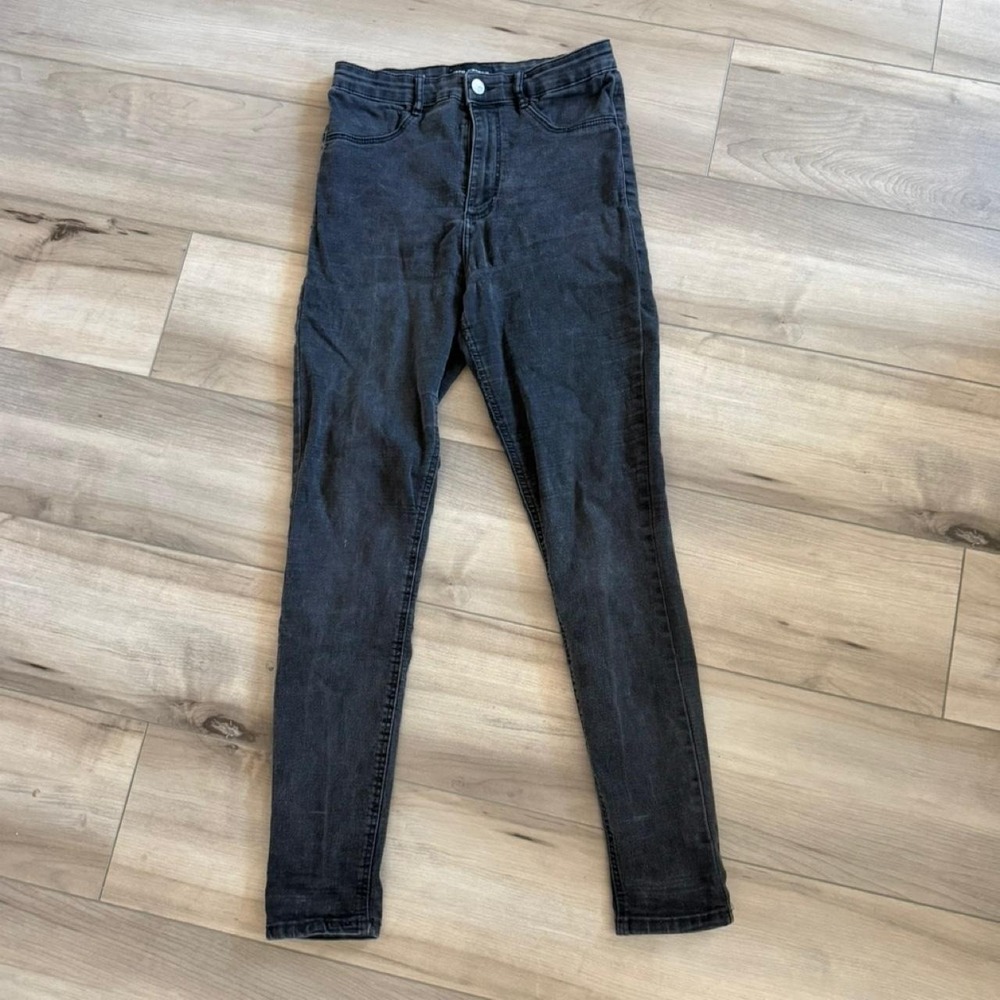 Zara black skinny jeans size 28